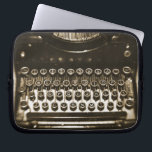 Typewriter Laptop Sleeve<br><div class="desc">Amazing still life of an old typewriter. Fun and unique design.</div>