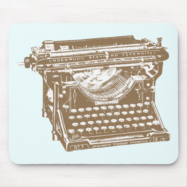 Typewriter Mouse Pad (Front)
