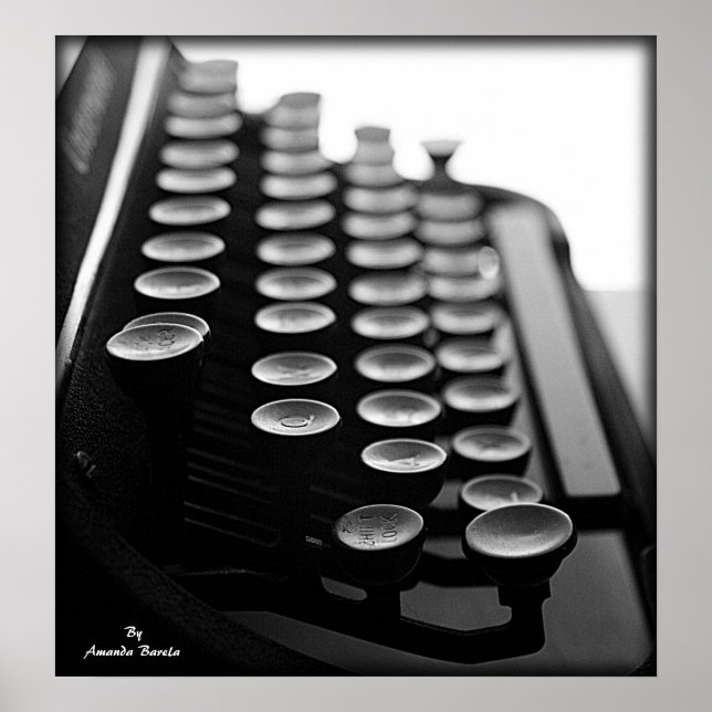Typewriter Poster (Front)
