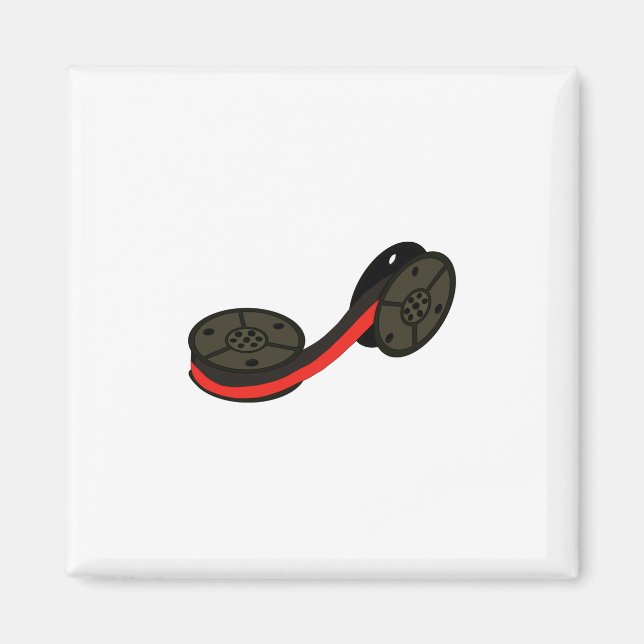 Typewriter Ribbon Magnet (Front)