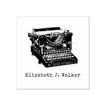 Typewriter Rubber Stamp, personalized Rubber Stamp Typewriter Rubber Stamp, personalized Rubber Stamp