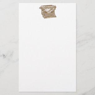 Typewriter Stationery