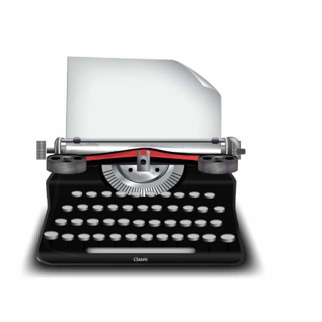 Typewriter Statuette (Front)