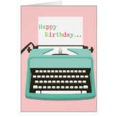 Typewriter with Note Cards (Front)