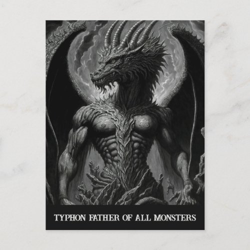 Typhon _ The Father of all Monsters Postcard