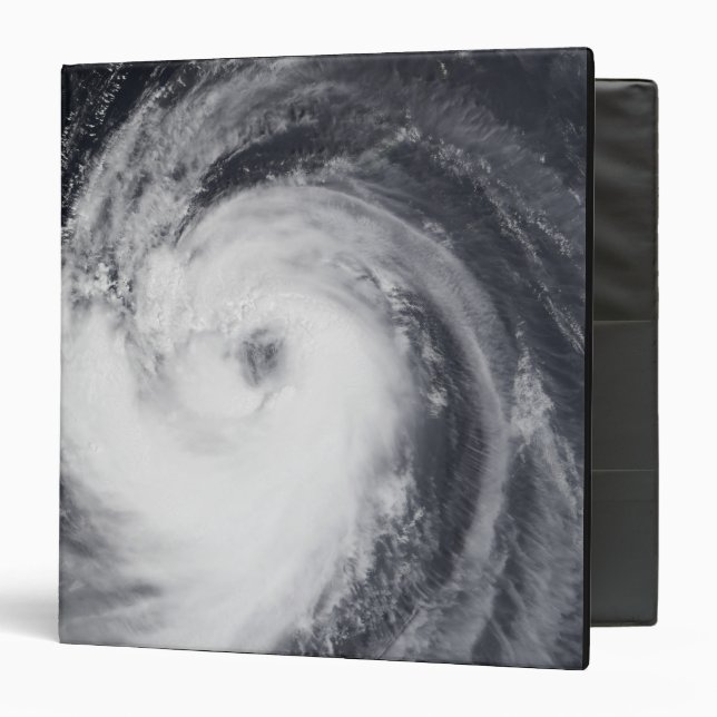 Typhoon Chaba in the western Pacific Ocean 3 Ring Binder (Front/Inside)