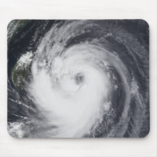 Typhoon Chaba in the western Pacific Ocean Mouse Pad (Front)