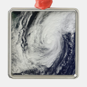 Typhoon Chaba over the Ryukyu Islands, Japan Metal Ornament