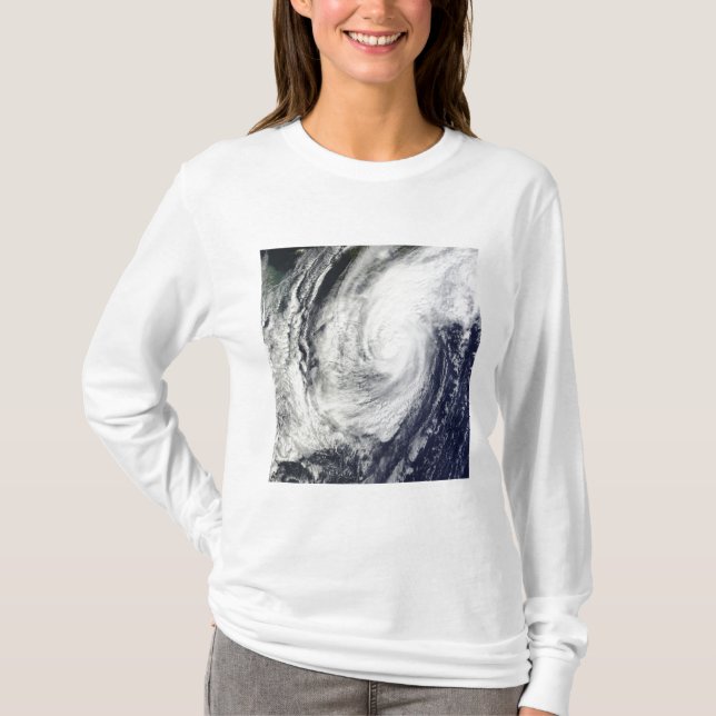 Typhoon Chaba over the Ryukyu Islands, Japan T-Shirt (Front)