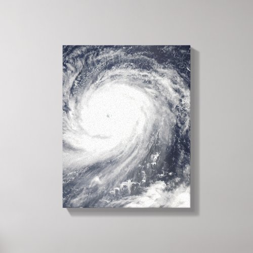 Typhoon Choi_wan west of the Mariana Islands Canvas Print