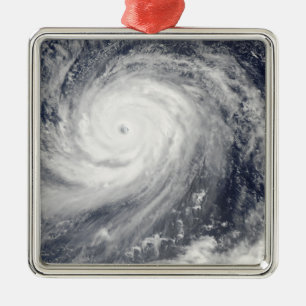 Typhoon Choi-wan west of the Mariana Islands Metal Ornament