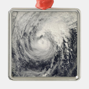 Typhoon Dolphin in the Philippine Sea Metal Ornament