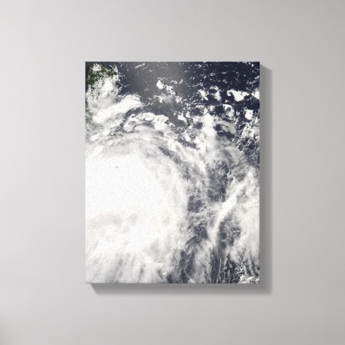 Typhoon Fengshen over the Philippines Canvas Print