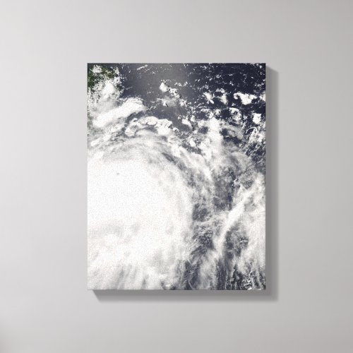 Typhoon Fengshen over the Philippines Canvas Print
