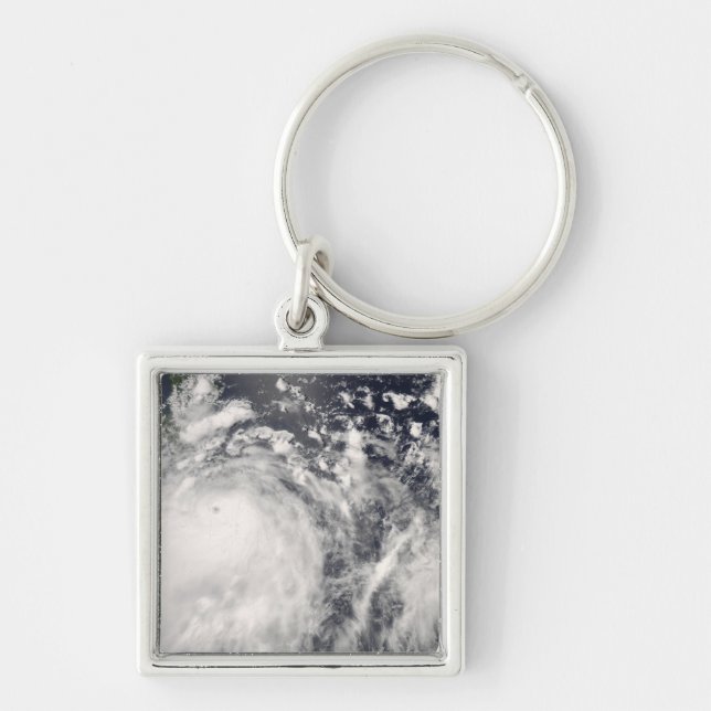 Typhoon Fengshen over the Philippines Keychain (Front)