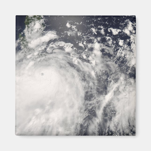 Typhoon Fengshen over the Philippines Magnet (Front)