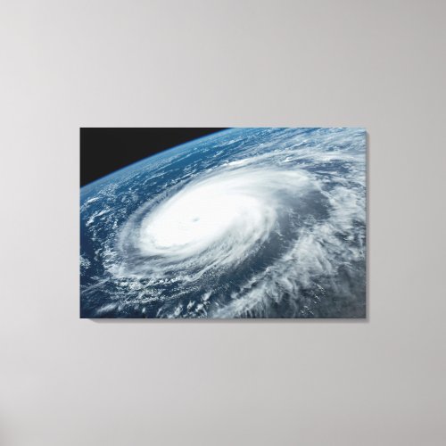 Typhoon Hinnamnor Canvas Print