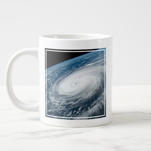 Typhoon Hinnamnor. Giant Coffee Mug (Left)