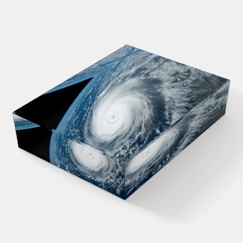 Typhoon Hinnamnor Paperweight