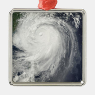 Typhoon Jangmi Metal Ornament