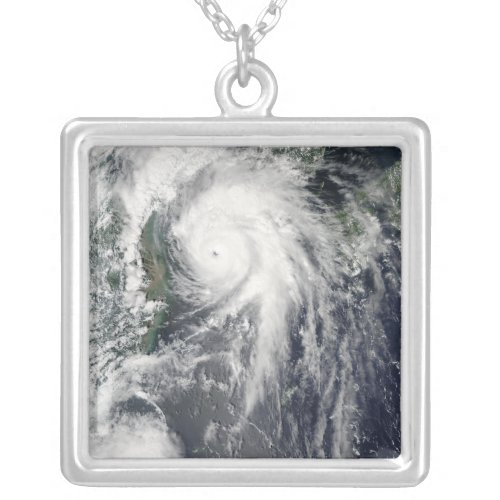 Typhoon Kompasu Silver Plated Necklace