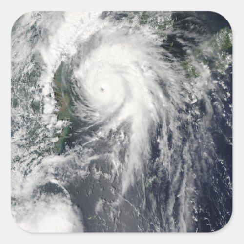 Typhoon Kompasu Square Sticker