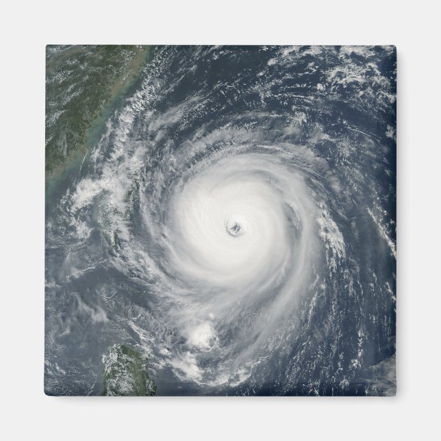 Typhoon Longwang  approaching Taiwan Magnet (Front)