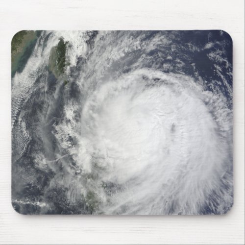 Typhoon Lupit off the Philippines Mouse Pad