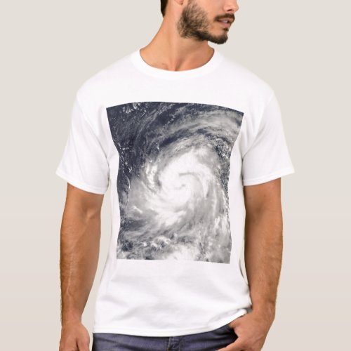 Typhoon Lupit over the western Pacific Ocean T_Shirt