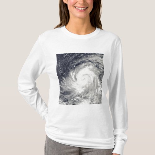 Typhoon Lupit over the western Pacific Ocean T_Shirt
