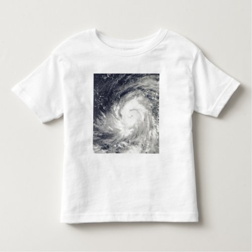 Typhoon Lupit over the western Pacific Ocean Toddler T_shirt