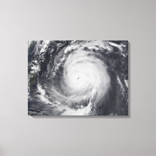 Typhoon Maemi in the Western Pacific Ocean Canvas Print