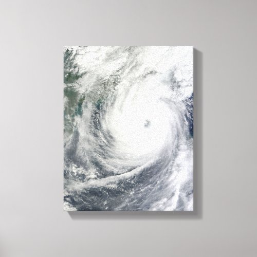 Typhoon Megi 2 Canvas Print