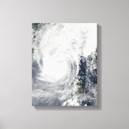 Typhoon Megi 3 Canvas Print