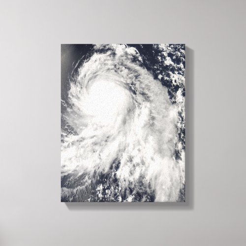 Typhoon Nakri off Japan Canvas Print