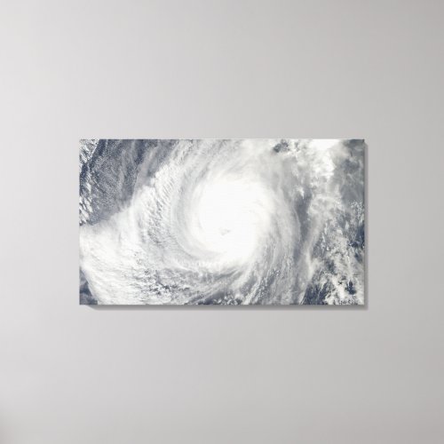 Typhoon Nida south_southwest of Iwo Jima Canvas Print