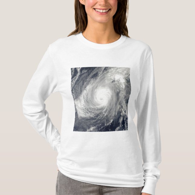 Typhoon Nida south-southwest of Iwo Jima T-Shirt (Front)