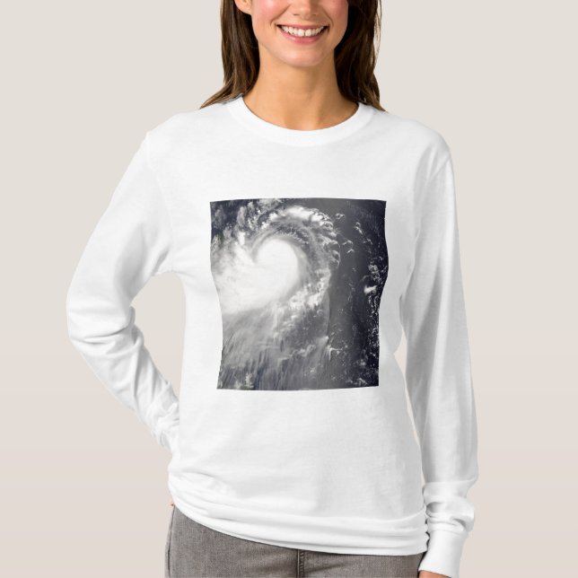Typhoon Nuri approaching the Philippine Islands T-Shirt (Front)