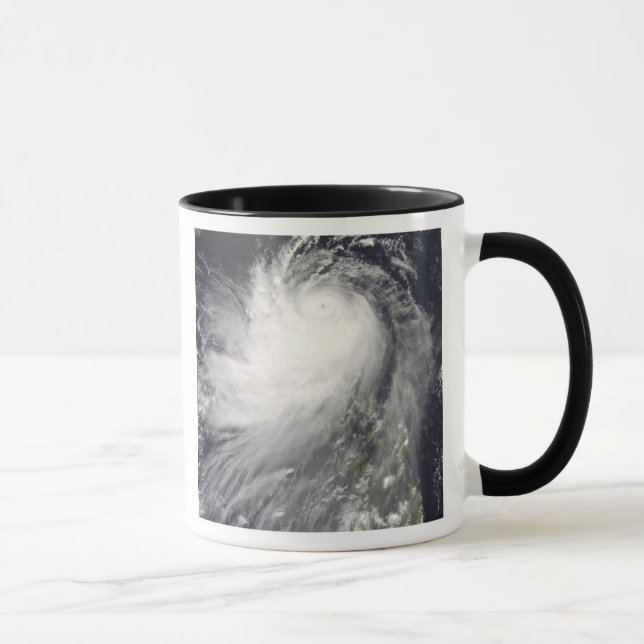Typhoon Nuri over the Philippine Islands Mug (Right)