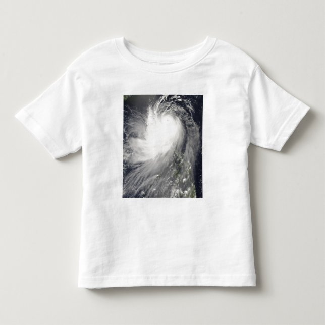 Typhoon Nuri over the Philippine Islands Toddler T-shirt (Front)
