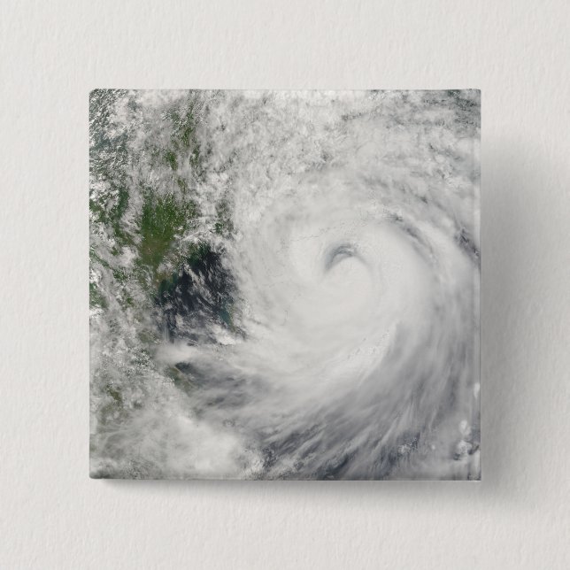 Typhoon Prapiroon Button (Front)