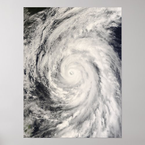 Typhoon Rammasun in the Philippine Sea Poster