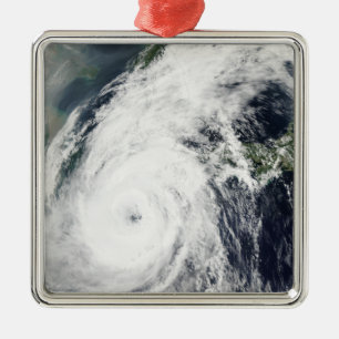 Typhoon Rusa 2 Metal Ornament