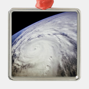 Typhoon Saomai Metal Ornament