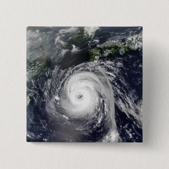 Typhoon Sinlaku 2 Button (Front)