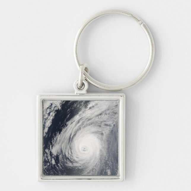Typhoon Sudal south of Japan 3 Keychain (Front)