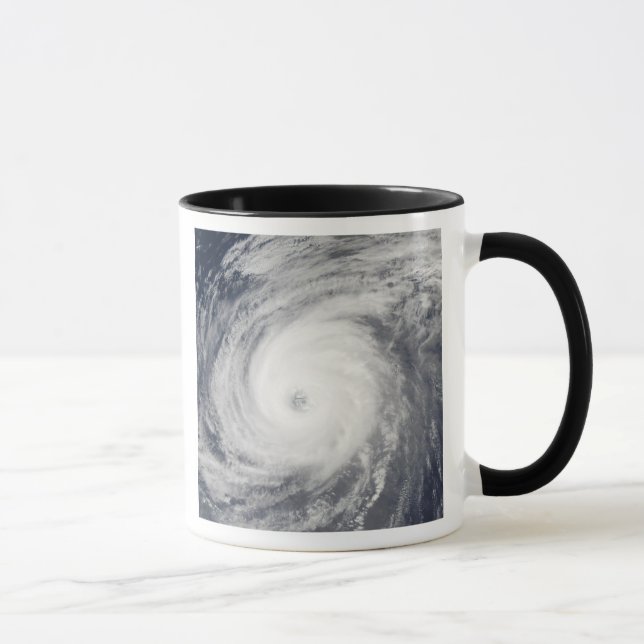 Typhoon Sudal south of Japan Mug (Right)