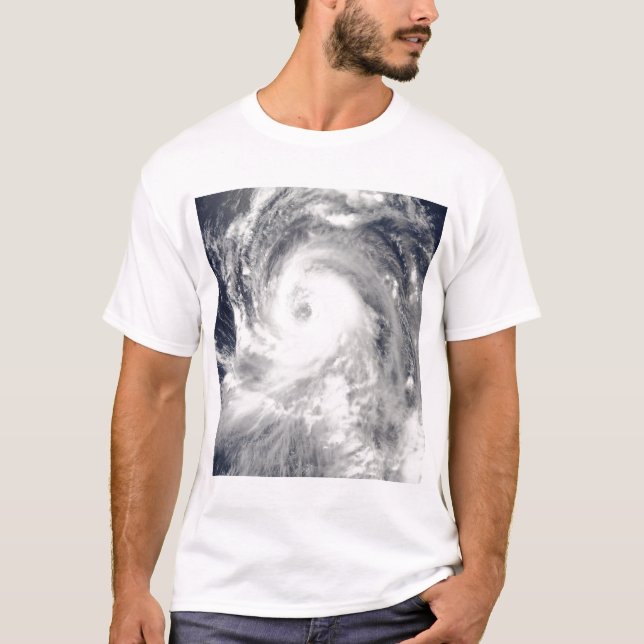 Typhoon Tingting over the Northern Mariana Isla T-Shirt (Front)