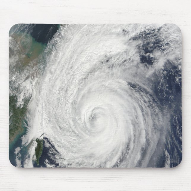 Typhoon Tokage south of Japan Mouse Pad (Front)