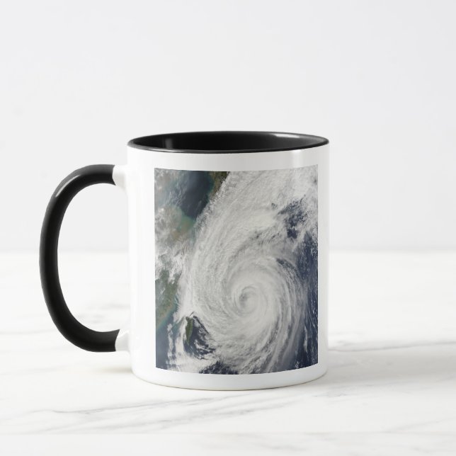 Typhoon Tokage south of Japan Mug (Left)